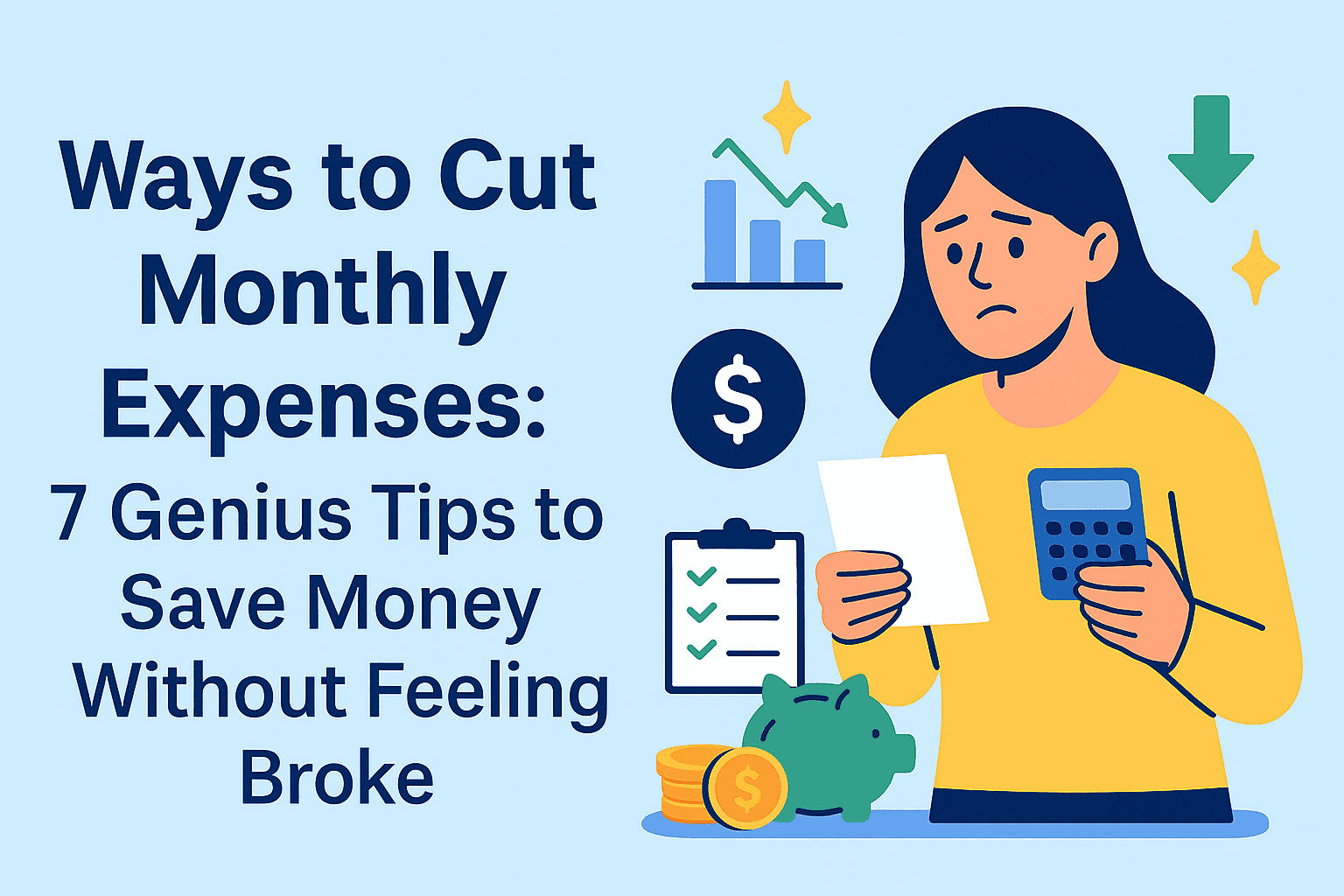 Ways to Cut Monthly Expenses: 7 Genius Positive Tips to Save Money Without Feeling Broke
