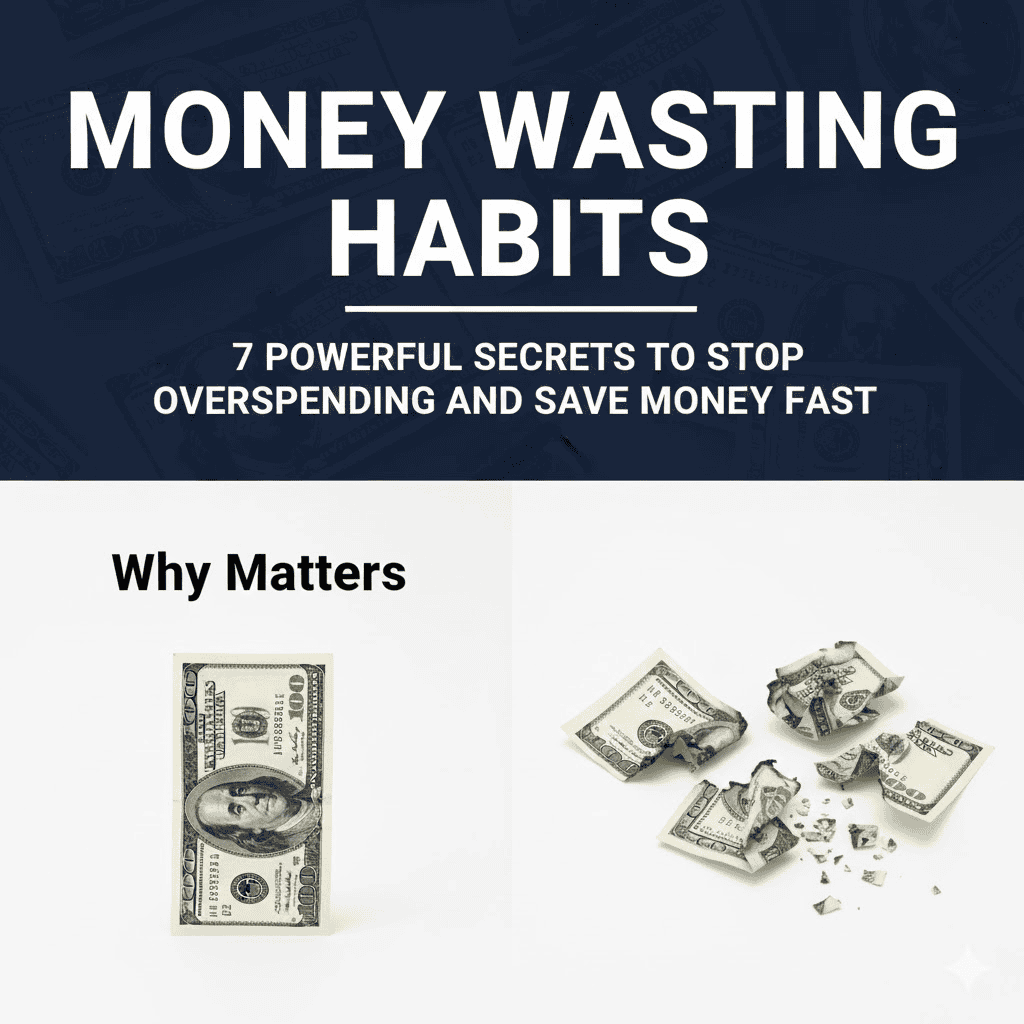 money wasting habits