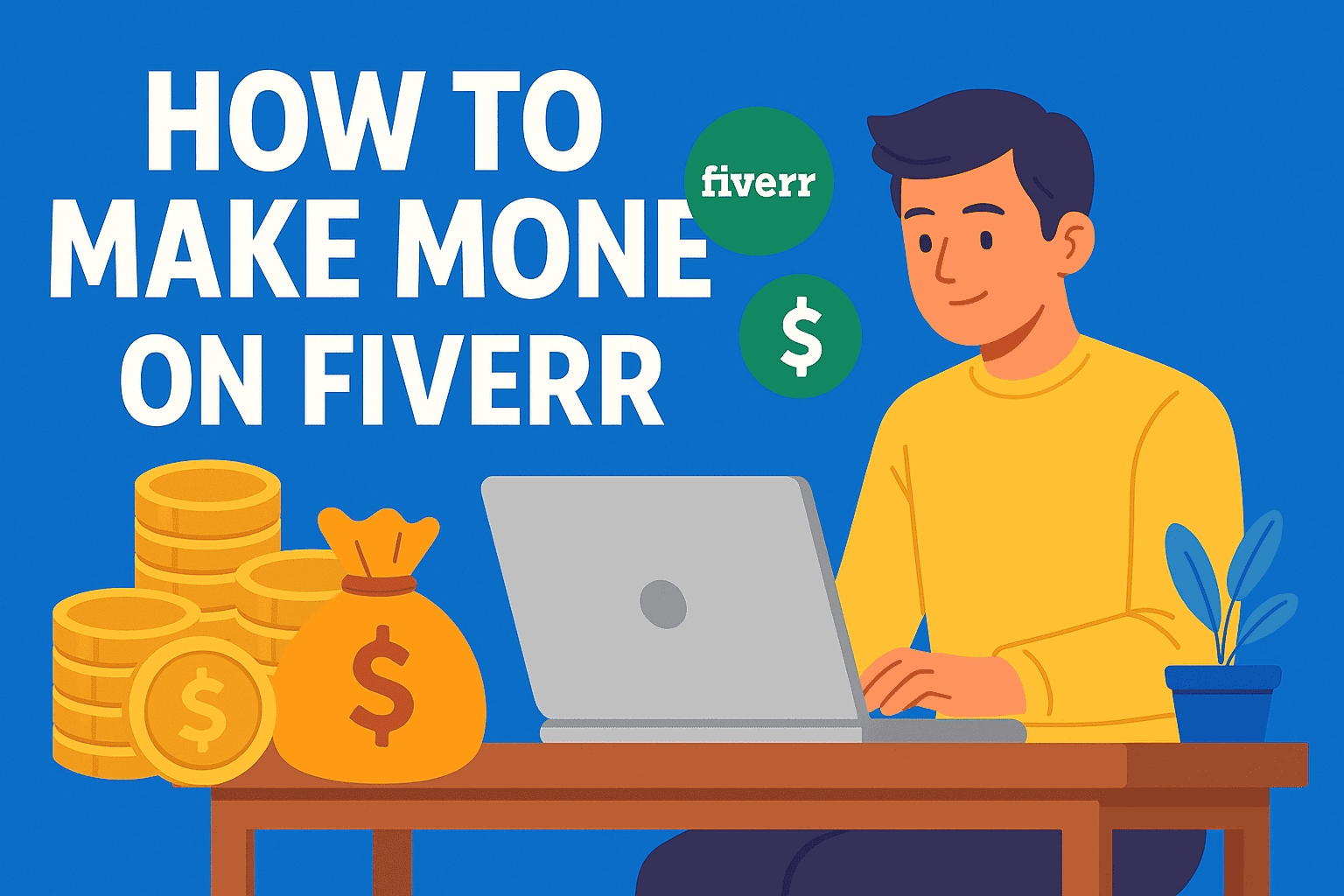 How to make money on Fiverr: 11 Powerful Positive Steps for Beginners