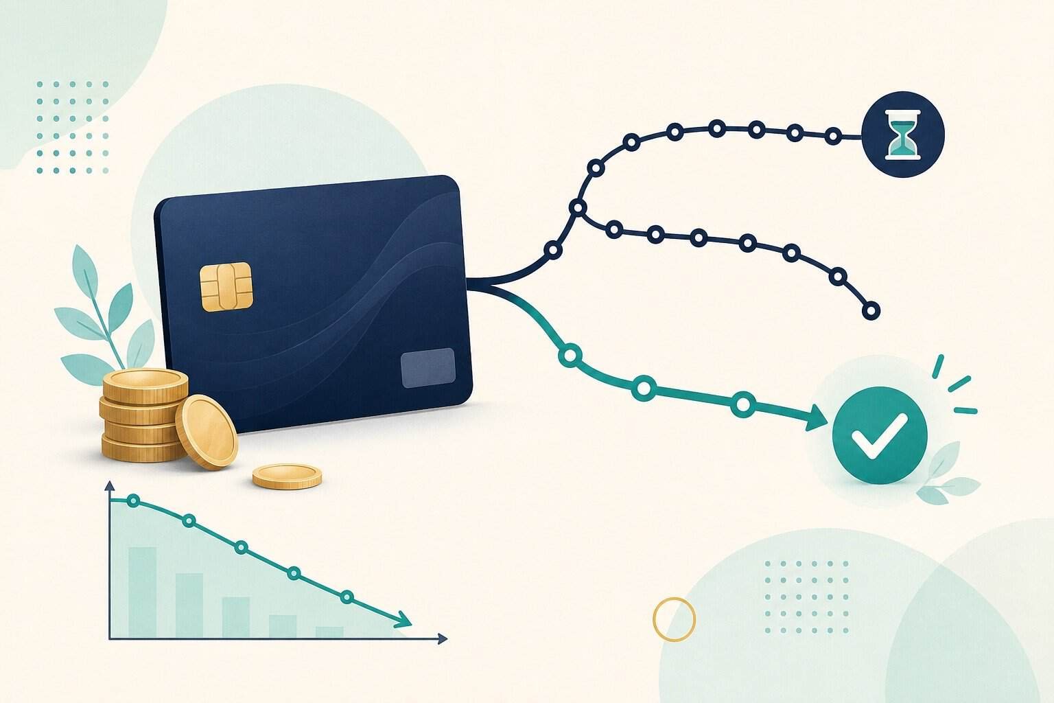 How credit card minimum payments work and how fixed extra payments reduce payoff time